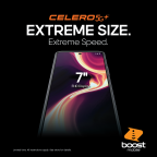Boost Mobile’s All-New Exclusive 5G Smartphones, the Celero 5G+ and Celero 5G