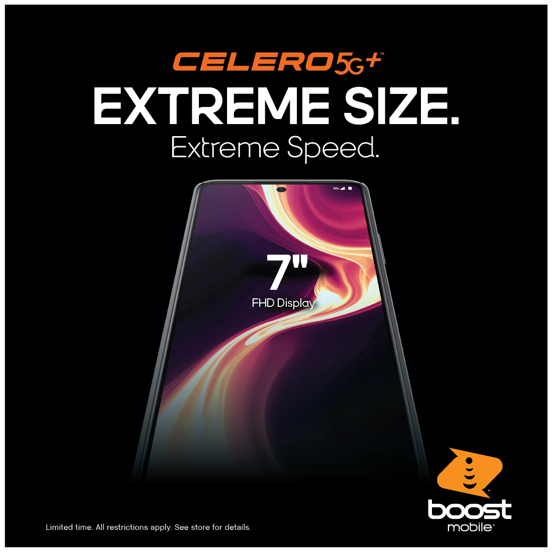 Boost Mobile’s All-New Exclusive 5G Smartphones, the Celero 5G+ and Celero 5G